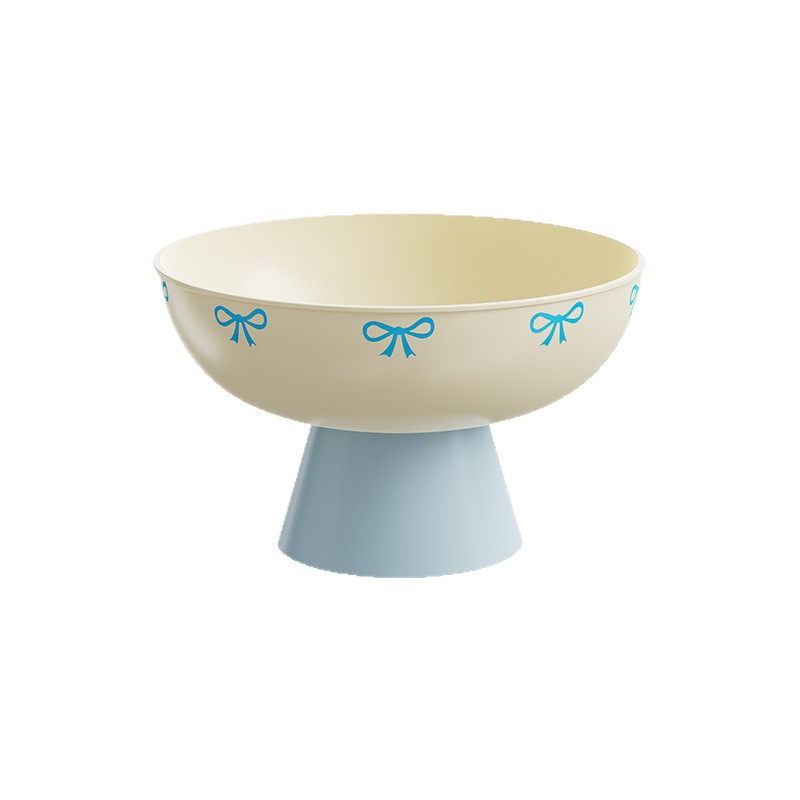 Dopamine Qi Fruit Plate Light Luxury Style High-end Placement snack plate Creative Household High-value Double-layer Fruit Plate