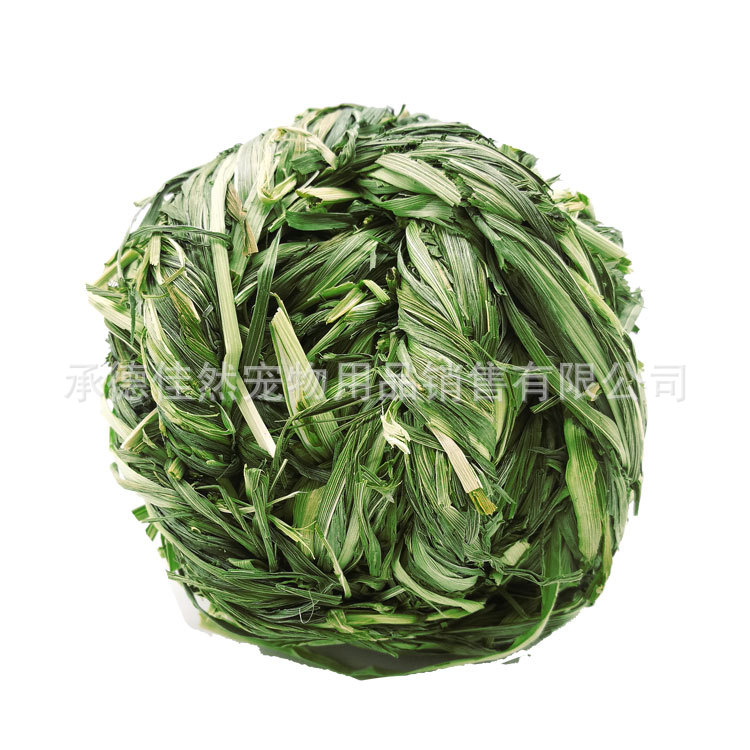 Pet Supplies Rabbit Molar Grass Ball Grass Ball Totoro Guinea Pig Snack Toy Mixed Grass Ball Grass Toy