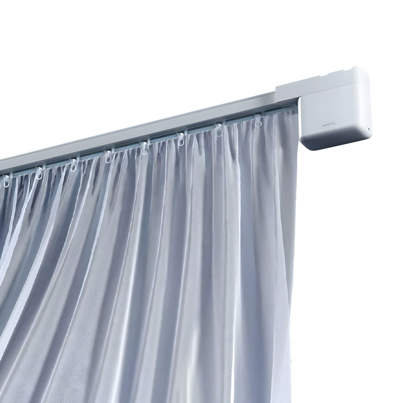 Duya hidden electric curtain double track has been connected to Mijia APP Bluetooth MESH automatic control curtain