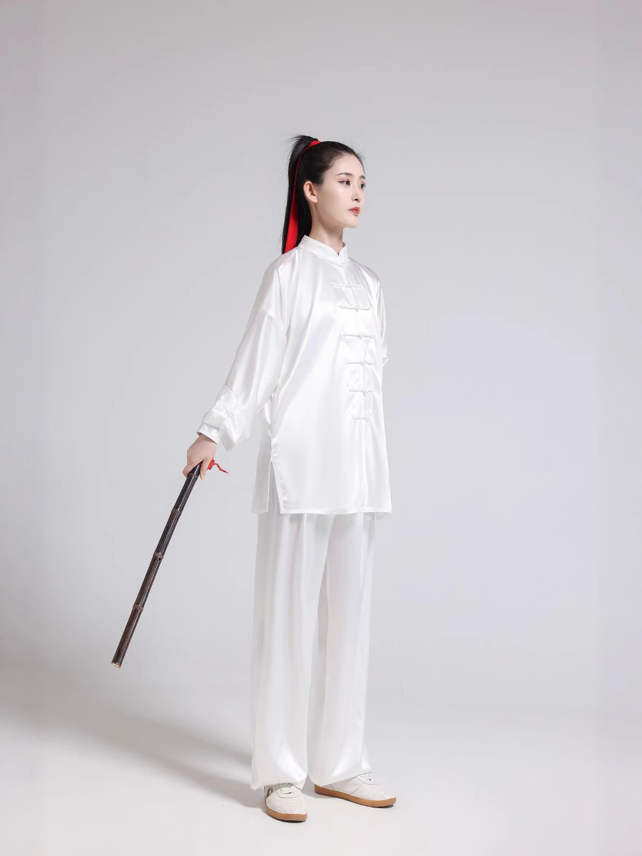 Custom Tai Chi Uniforms, Martial Arts Uniforms, Mulan Uniforms, Practice Uniforms, Performance Uniforms, Group Ba Duan Jin Tai Chi Special Uniforms