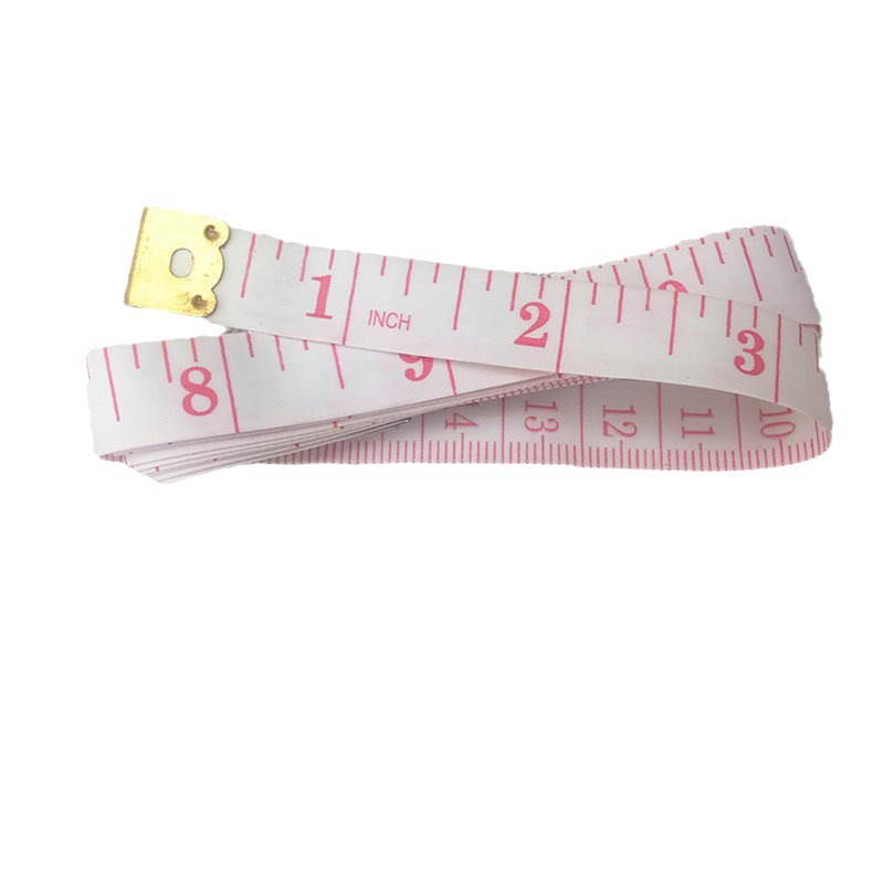 Accurate Measurement of Tape Ruler Tailor Ruler Soft Ruler Set One Side Centimeter One Side Inch Tail Logo