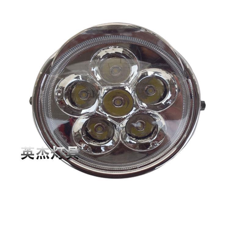Free Shipping Super Bright and Durable 12V-80V Universal Electric Tricycle Led Headlight Assembly Strong Light Modification Accessories