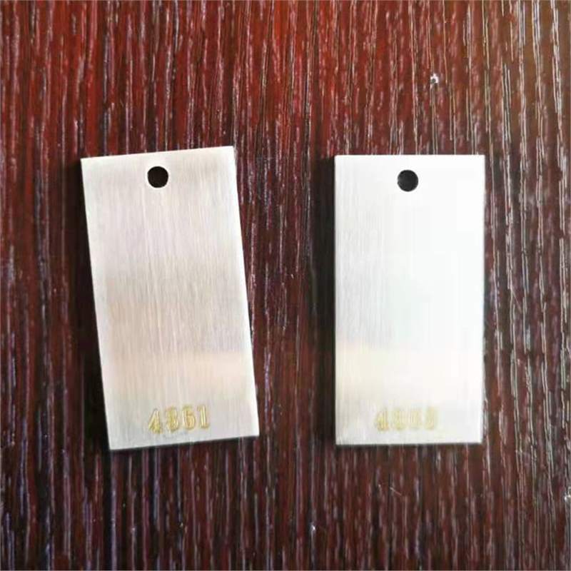 Standard Hc276 Hastelloy Hanging Piece Standard Corrosion Test Piece Corrosion Hanging Piece