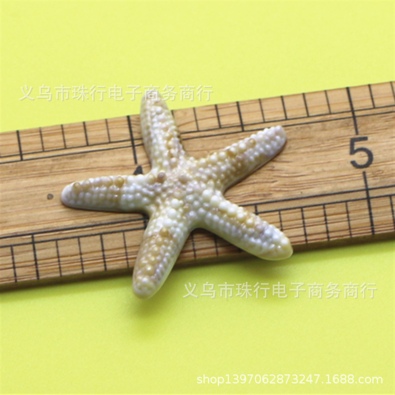 Wholesale Simulated Acrylic Simulated Starfish Mediterranean Starfish Decoration Mobile Phone Case Patch Fish Tank Decoration Ornaments