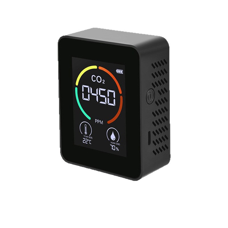 Carbon Dioxide Detector Co2 Three-In-One Carbon Dioxide Concentration Temperature Humidity Alarm