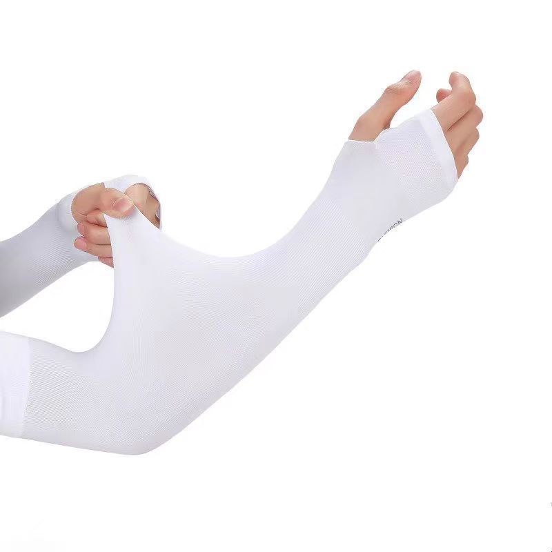 Ice Sleeves Summer Sun Protection Ice Silk Sleeves Zhuji Factory Distribution Wholesale Men's and Women's Anti-Uv Hand Sleeves