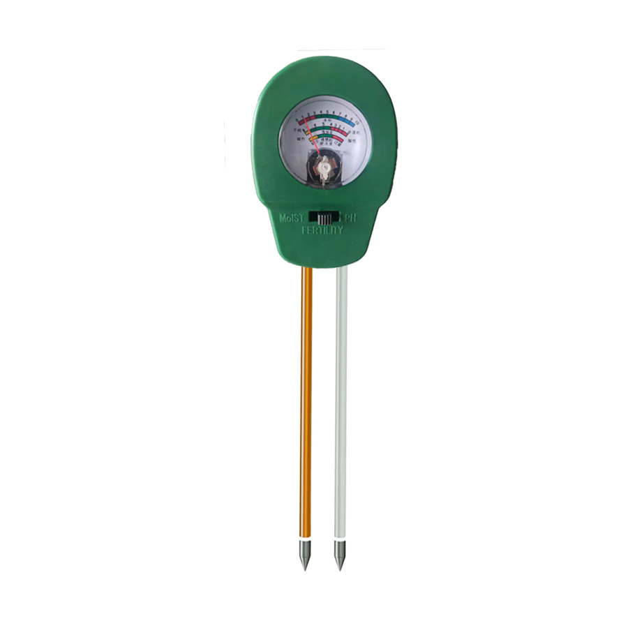 New Round Head Three-In-One Fertility Fertility Moist Humidity Ph Ph Soil Detector Fertility Meter