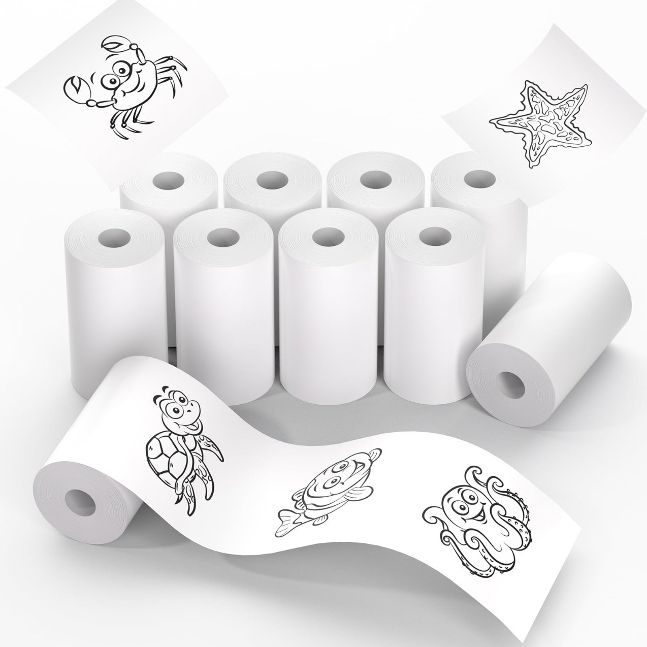 Meow meow machine thermal paper can be pasted without bisphenol AP1P2 three prevention ten years wrong topic sticker 57x 25 printing paper