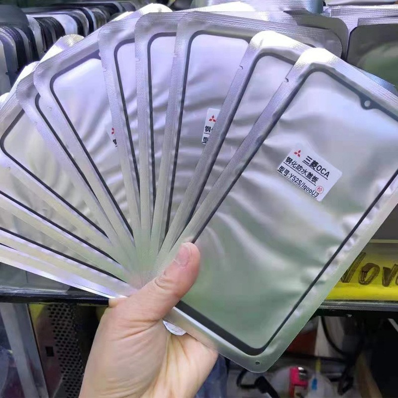 For vivo mobile phone outer screen cover + OCA X21/Z6/Y93/Y81/S6 with dry glue GLASS + OCA