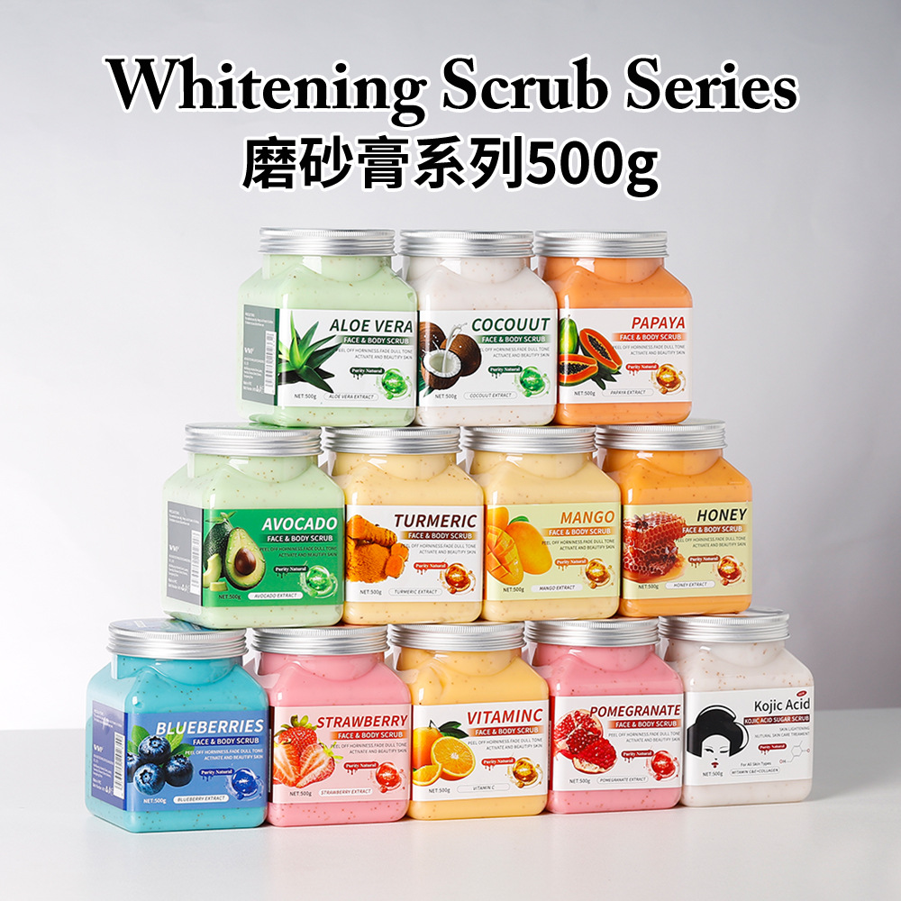 Кросс-бордерный эксфолиирующий скраб, 500г