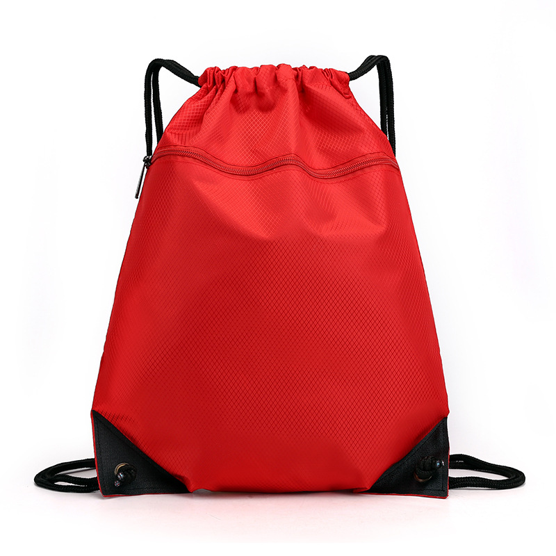 600D Thickened Sports Drawstring Backpack Bag Oxford Cloth Drawstring Pocket Outdoor Leisure Bag Backpack New Autumn Product