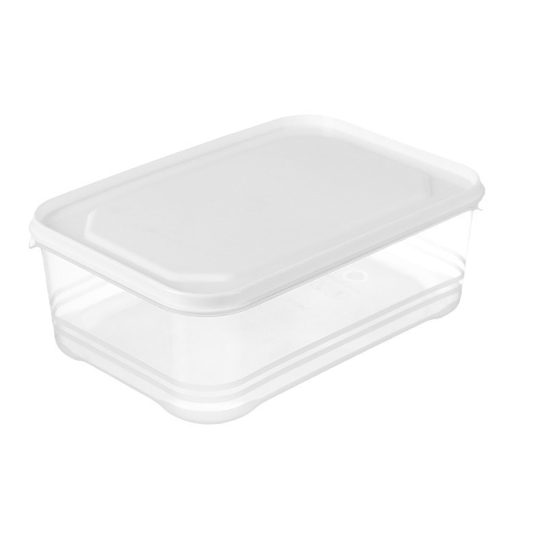 Microwaveable Refrigerator Special Storage Box Crisper Quick-Frozen Meat Frozen Refrigerated Box Food-Grade Sealed Packaging Box