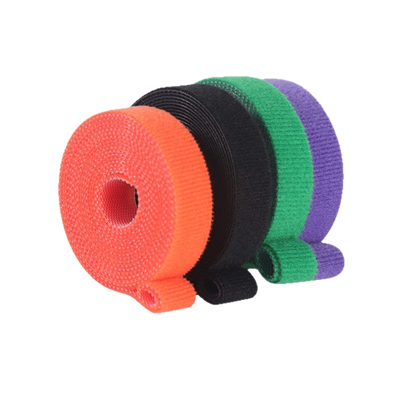 Velcro Cable Ties Nylon Self-Adhesive Data Cable Organizer Cable Management Straps Back-To-Back Velcro Plant Ties