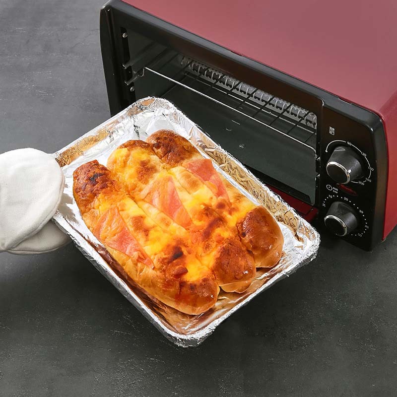 Z kitchen disposable tin foil roll household boxed aluminum foil wholesale baking oven special tin foil baking tin