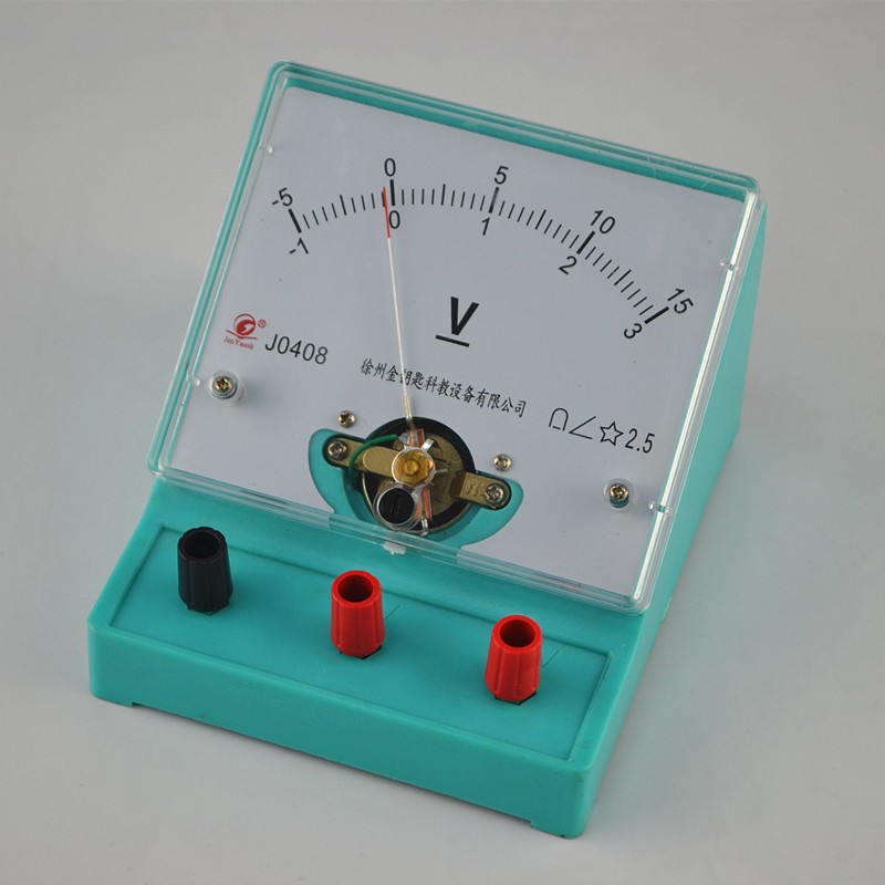 Physical voltmeter physical experiment equipment DC ammeter J0408 student experiment voltmeter