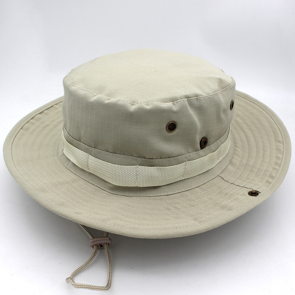 Cross-border Exclusive Outdoor Bennie Hat Men's and Women's Sunscreen Hat Riding Hat Travel Hat Fishing Fishing Casual Camouflage Hat