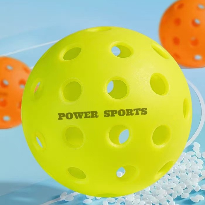 Factory Wholesale Elastic Pickleball Tpe Injection Molded Balls Compliant with Usapa Certification Pickleball Training Balls