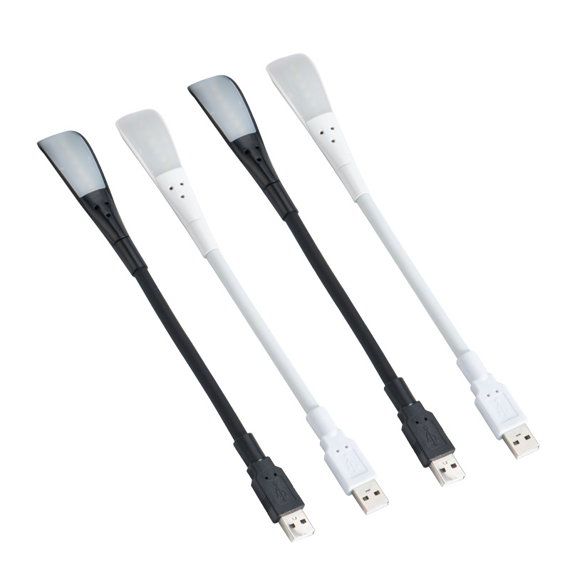 Night Light Silicone USB Metal Hose Shaping Bracket Eye Protection Lamp Gooseneck Tube Led Light Universal Gooseneck Tube