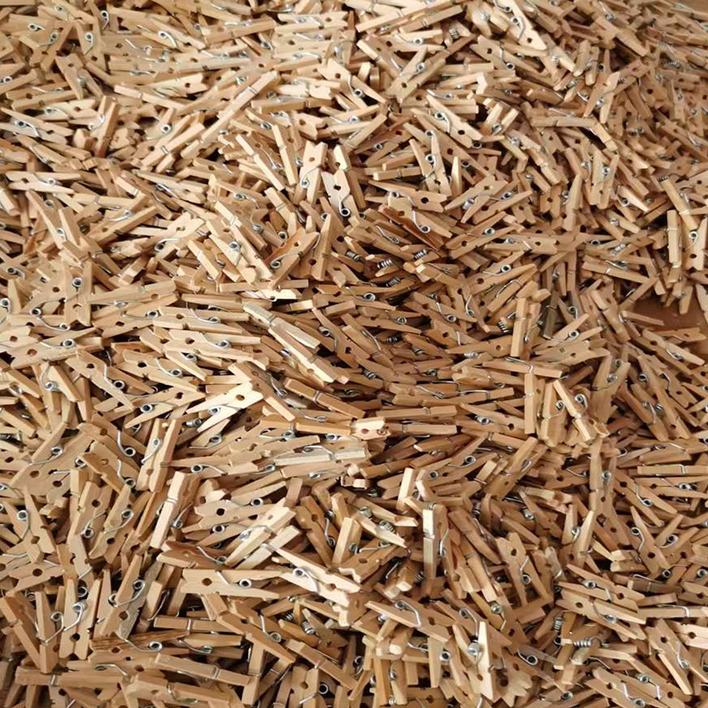 Заводская точка, деревянный зажим 2.5см, цветной фотозажим, DIY декоративный зажим, рождественский зажим, мини деревянный зажим для одежды