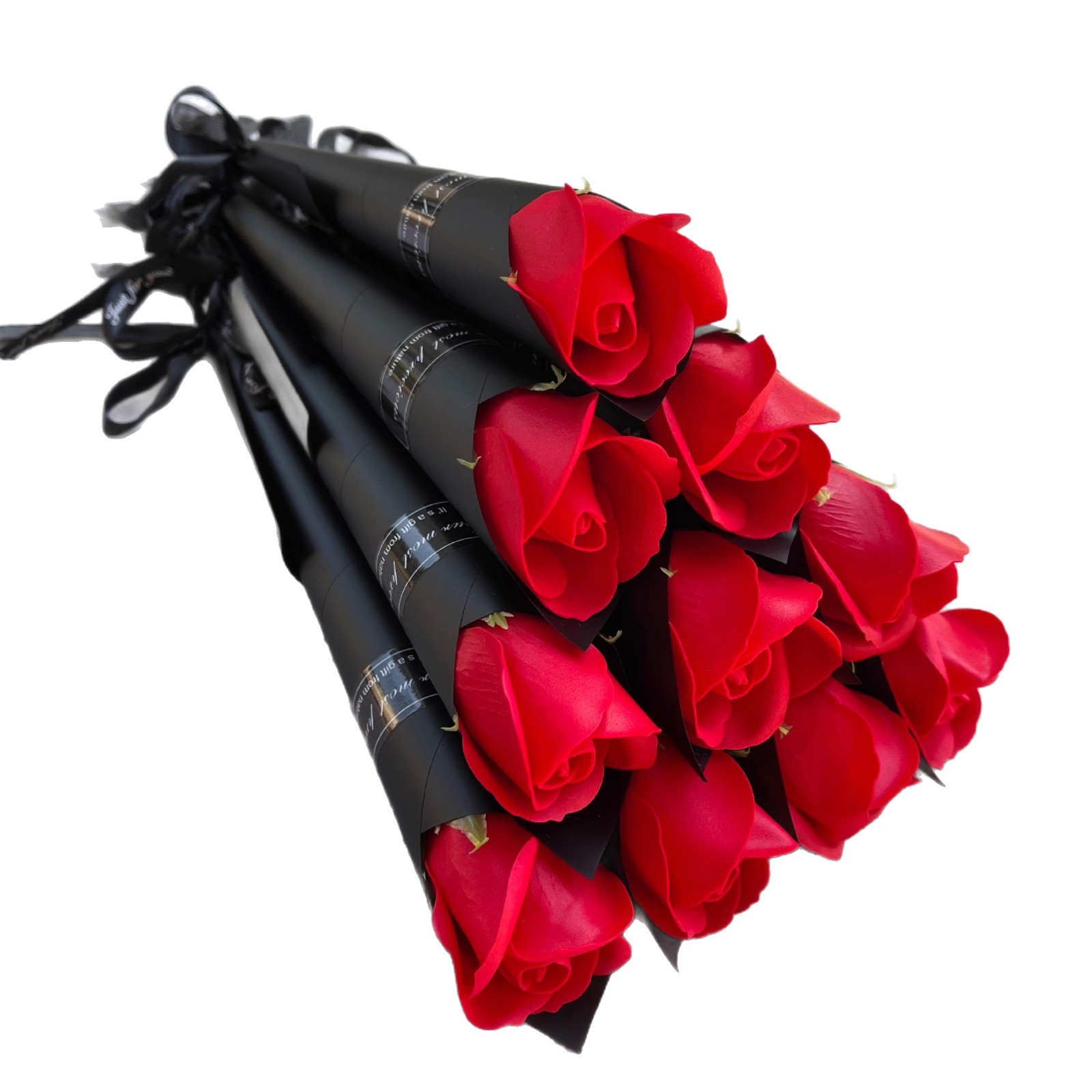 Cross-Border Single Rose Artificial Soap Flower Valentine's Day 214 Souvenir Company Event Creative Gift Present