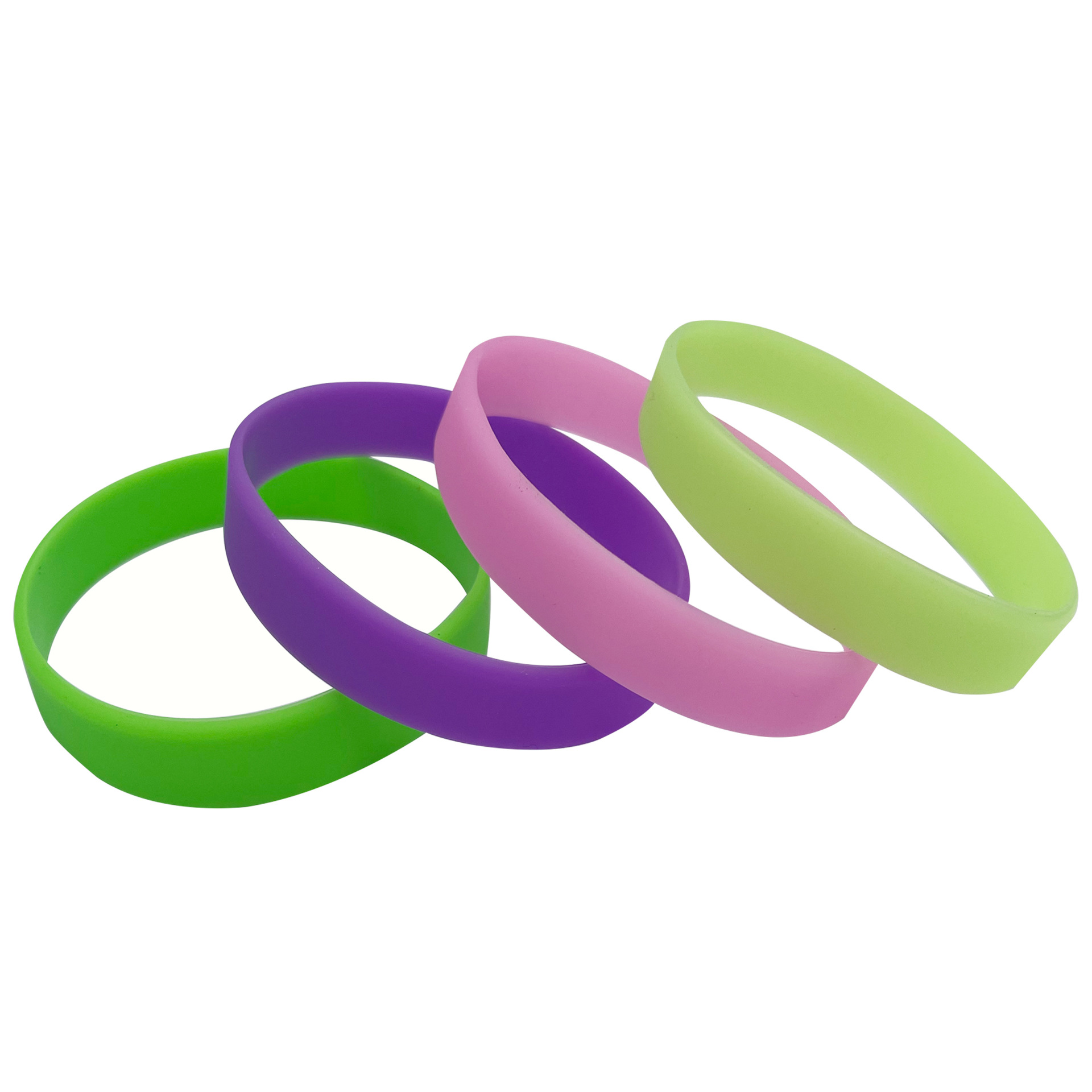 Nude silicone bracelet custom concave-convex printing logo lettering wrist strap color rubber sports bracelet