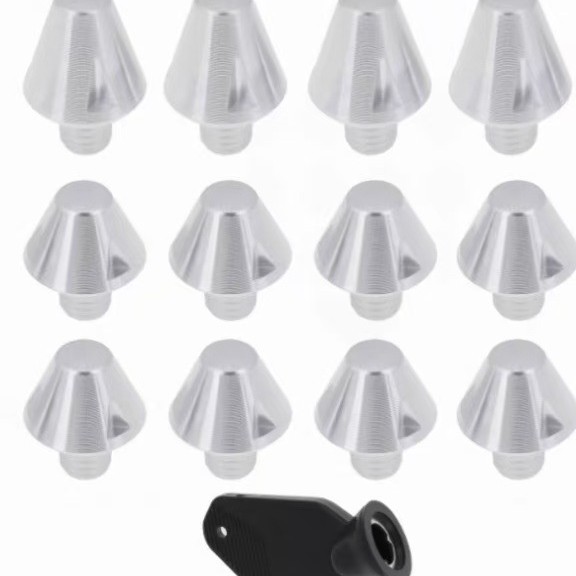 New Black/Glue Nails/Football Nails Tpu Plastic Nails Football Shoes Replacement Nail Screw Diameter M5