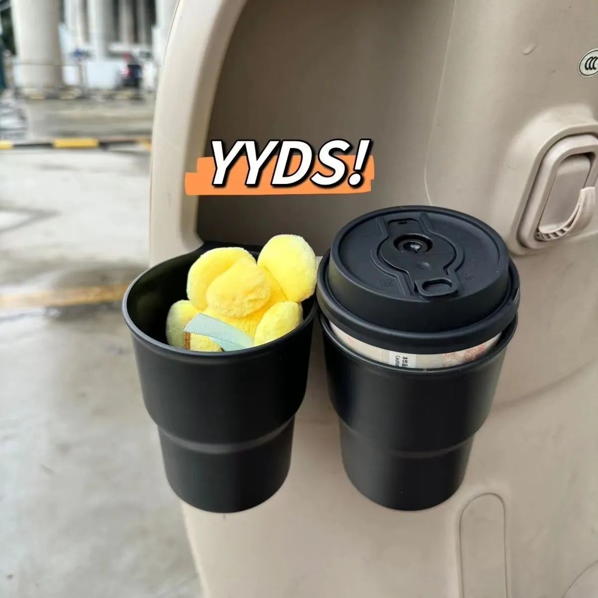 Electric Car Water Cup Holder Car Multi-function Storage Portable Water Cup Holder Hanging Storage Universal Cup Holder Hanging Cup Holder
