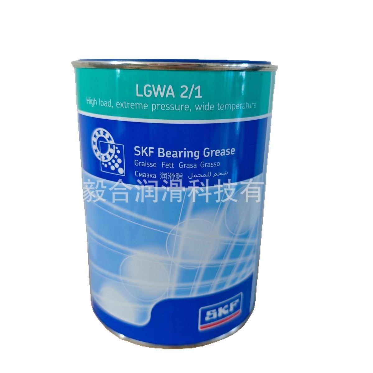 Original Skf Heavy-Duty Extreme Pressure Wide Temperature Lgwa 2/1 Bearing Grease Fan Motor and Washing Machine Grease