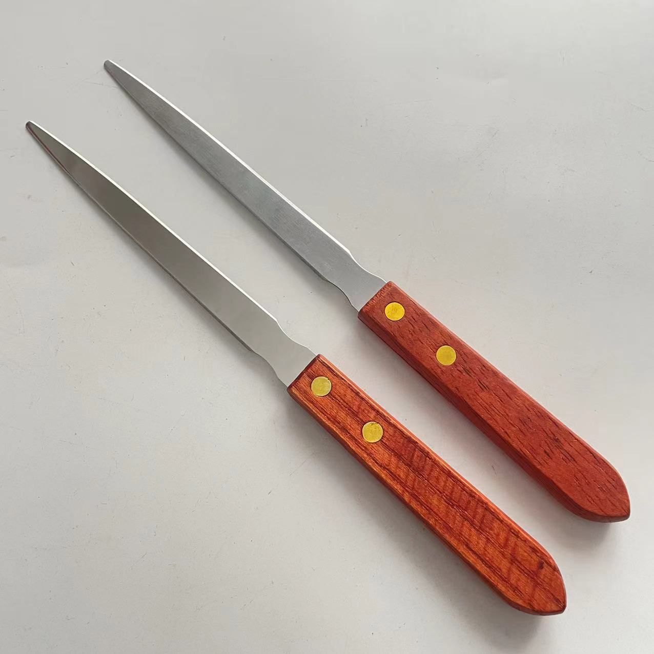 Stainless Steel Letter Opener Wooden Handle Letter Opener Duck Intestine Knife Envelope Knife Letter Opener Steak Knife