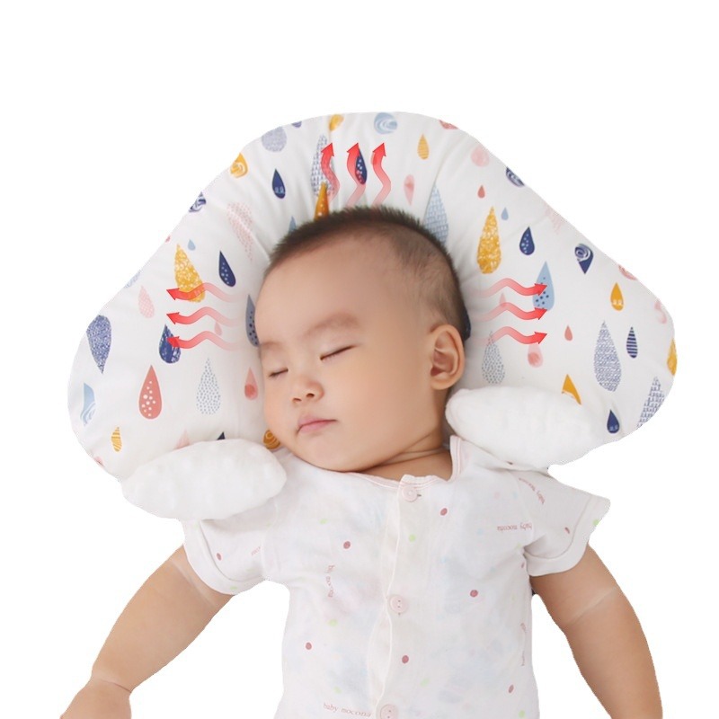 Newborn Baby Shaping Pillow Baby 0-3 Years Old Toddler Sleeping Safety Artifact Pillow to Soothe and Correct Eccentric Head