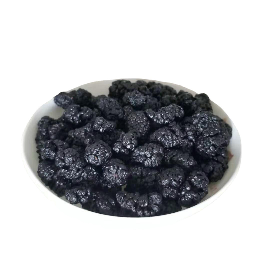 Grade a 25 Years New Arrival Dried Mulberries Edible No-Wash Sichuan Black Mulberries Sand-Free Mulberries Dried Fruit Tea Bulk Wholesale