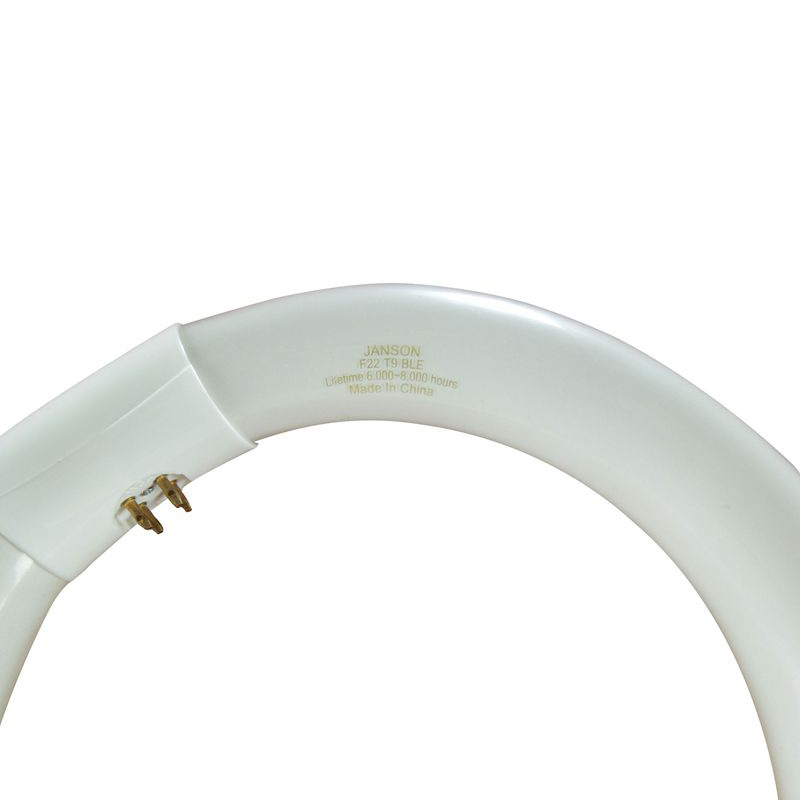 T9 22W Ring Lamp Round Ceiling Lamp Four-Pin Thick Tube Fluorescent Lamp White Light for Home and Commercial Use