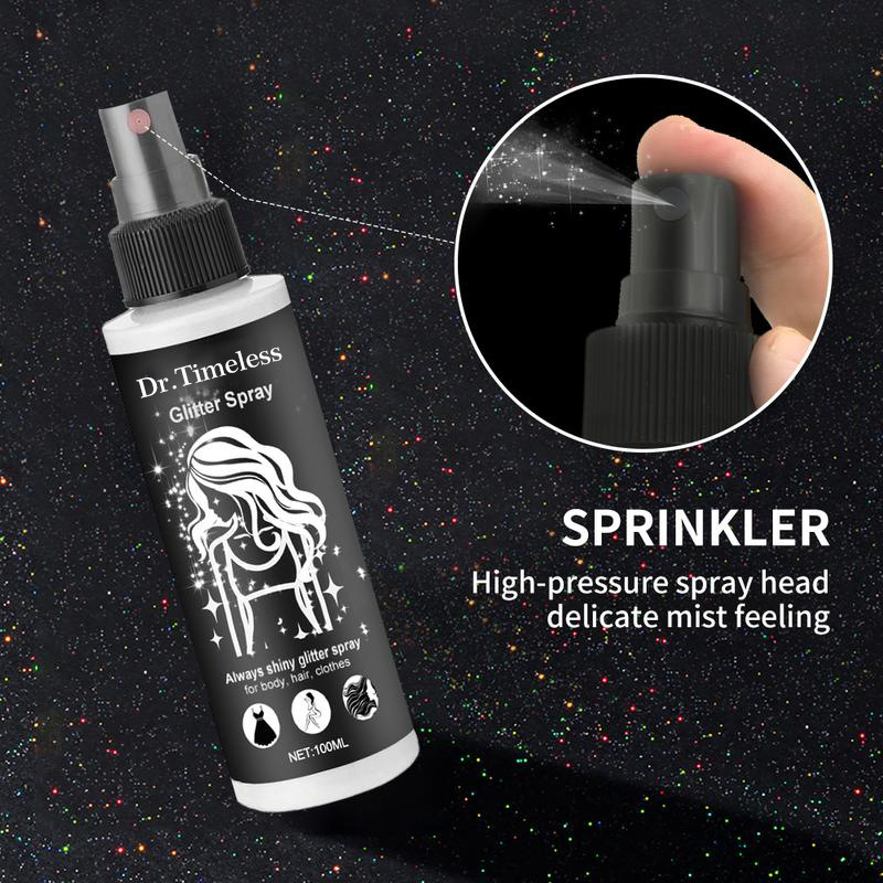 Hair and Body Glitter Spray, High-Gloss Fine Glitter Tk Popular Factory Custom Glitter Spray