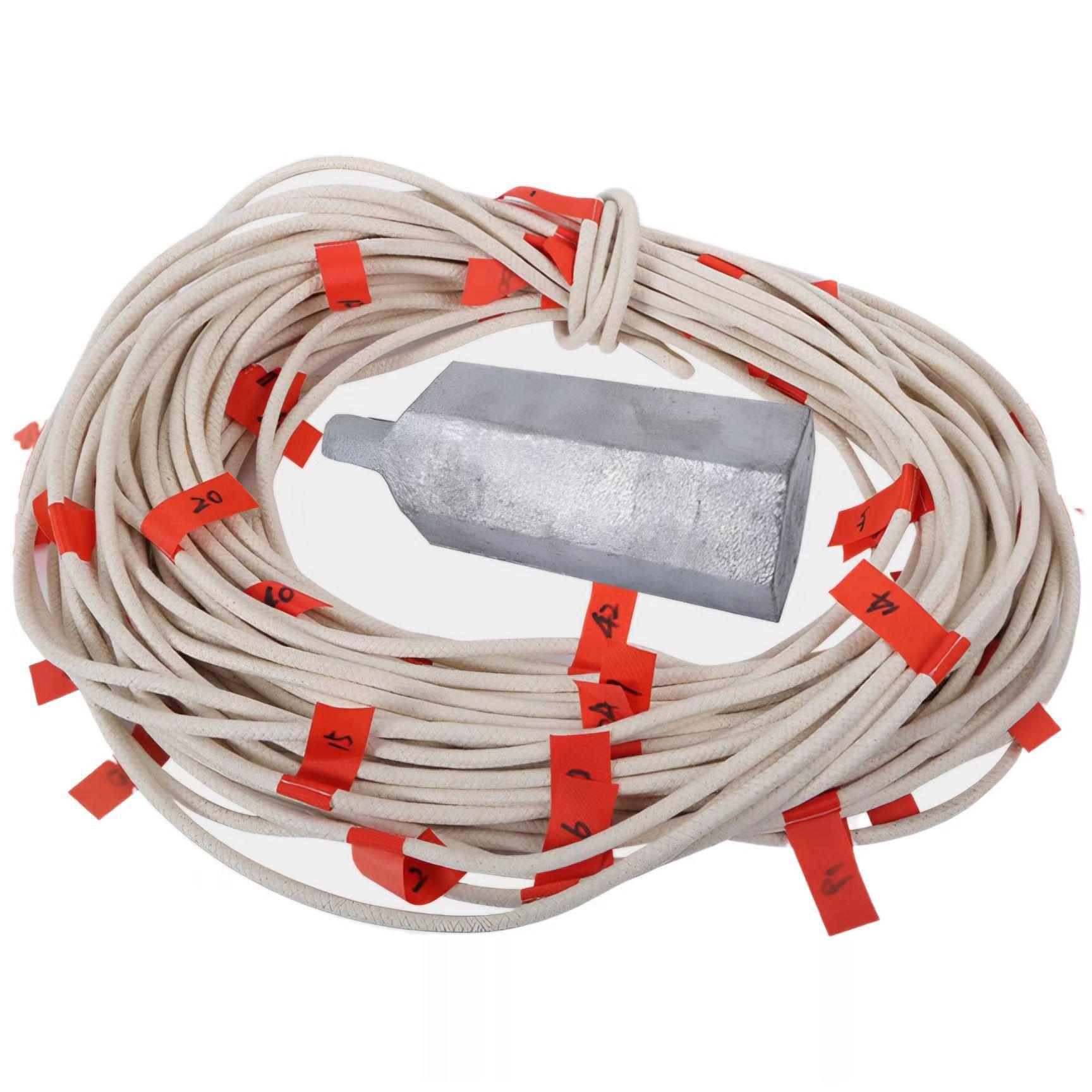 Морской глубинометр, свинцовый молот, ручной молоток 2кг 5кг, подвесной молот для измерения глубины, веревка для измерения глубины