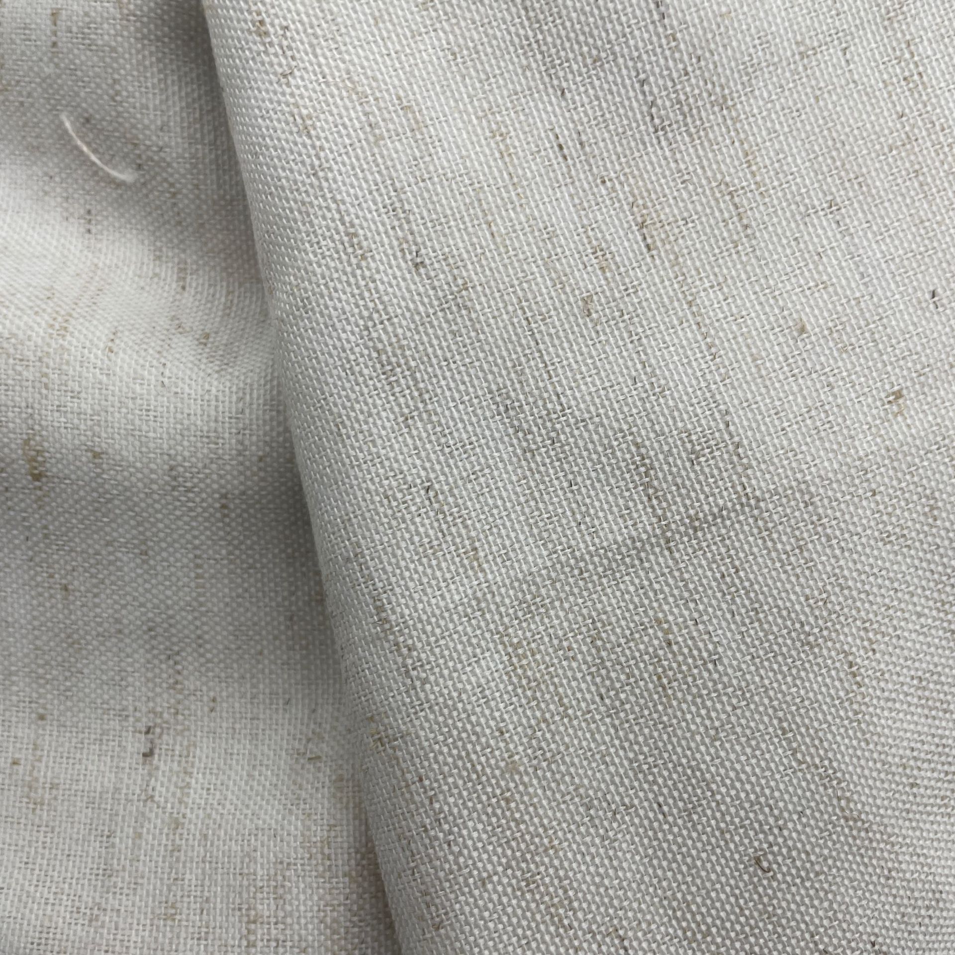 Ready Supply of Polyester Linen, Simple Japanese and Korean Linen Color Packaging Boxes, Storage Bags, Toys, Lighting Craft Fabrics