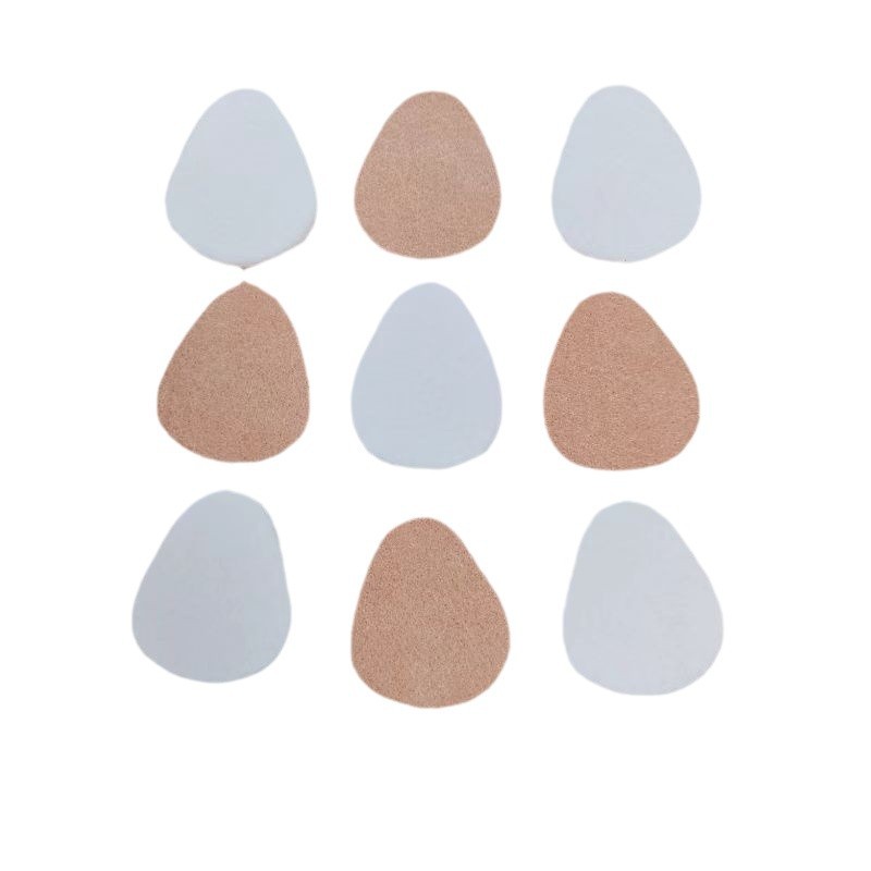 Forefoot Pad Thickeneded Felt Half Size Pad High Heel Pad Women's Summer Anti-Pain and Anti-Wear Sole Invisible Forefoot Pad