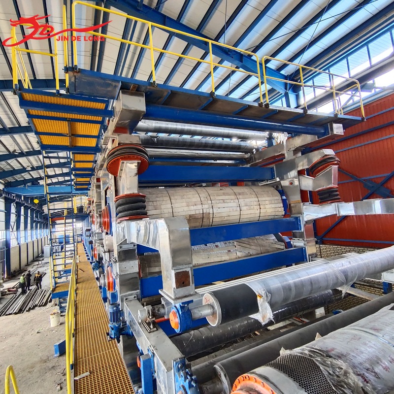 Фабричное производство оборудования для производства гофрированной крафт-бумаги типа 3800, машина для поверхностной бумаги с стабильной производительностью