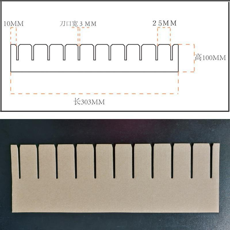 Knife Card Tic-Tac-Toe Partition Card Board Inner Grid Inner Tray Lined with Cardboard in Stock, Free Assembly