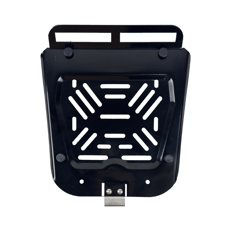 Double-Lock Carbon Steel Bottom Plate Rear Trunk Lion Motorcycle Trunk Electric Vehicle Storage Box Car Trunk