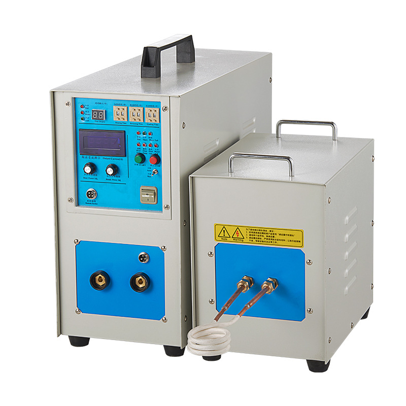 Popular High-Frequency Induction Heating Machine, Full Set of Equipment, Hardware Forged Heat Treatment, High-Frequency Machine, Small Welding Quenching Machine