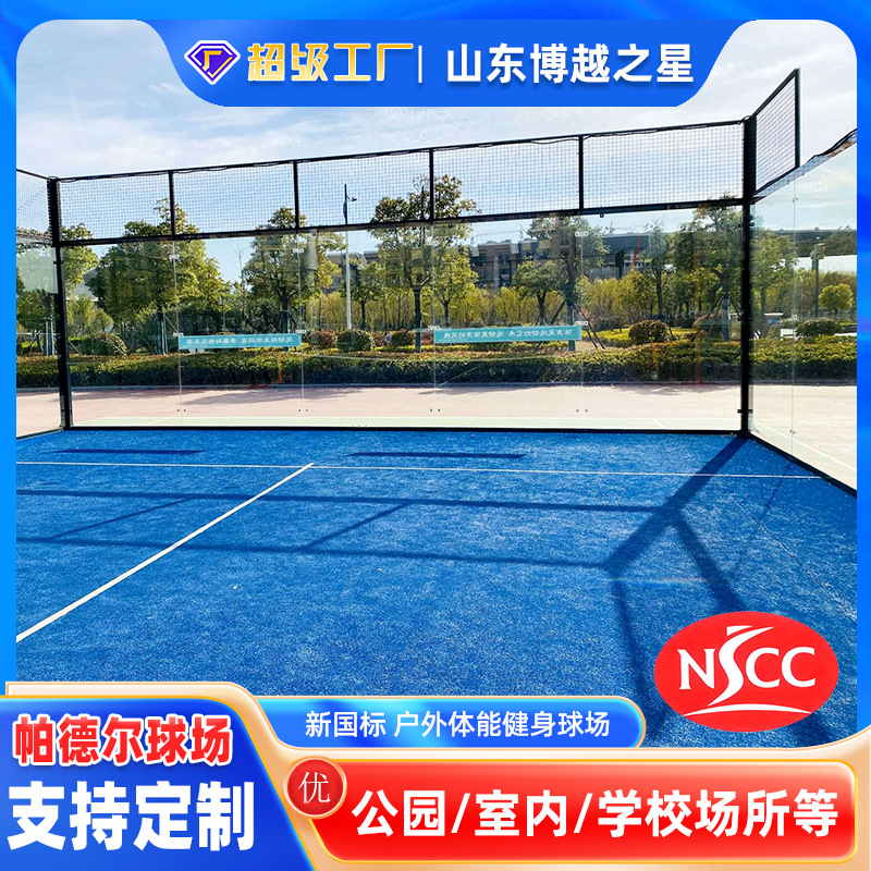 Панорамная панель теннисного корта 20*10м