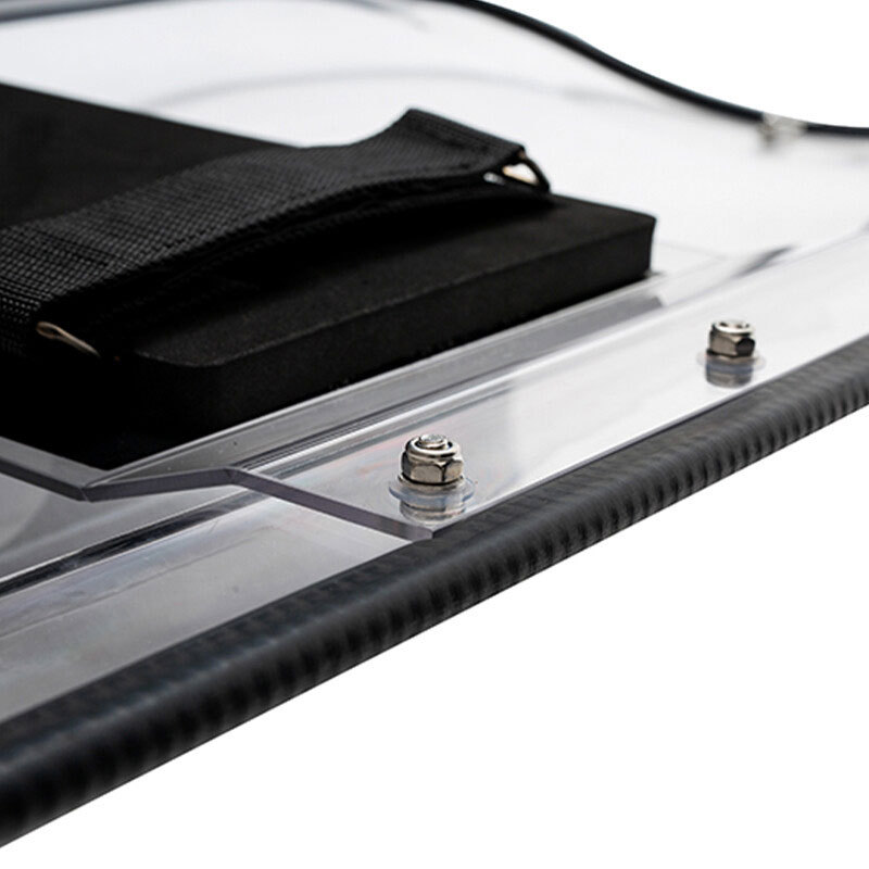 French Riot Shield Campus Security Security Pc Transparent Plastic Protective Self-Defense Explosion-Proof Equipment