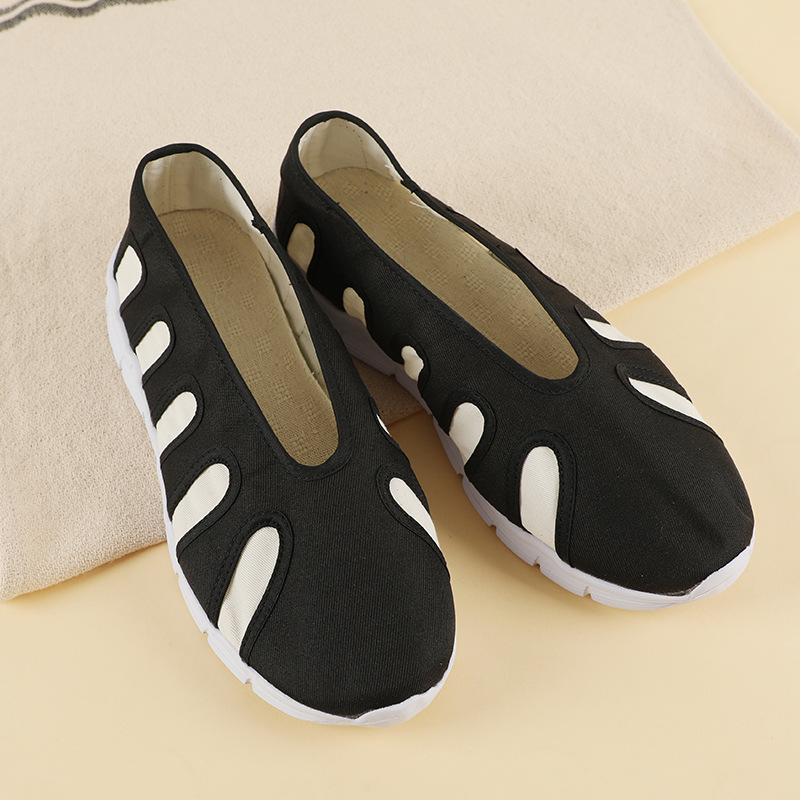 Wudang Mountain Ten Directions Shoes for Spring and Autumn, Men's and Women's Cloth Shoes, Taoist Supplies, Taoist Shoes, Tai Chi Shoes, Lightweight Martial Arts Training Shoes