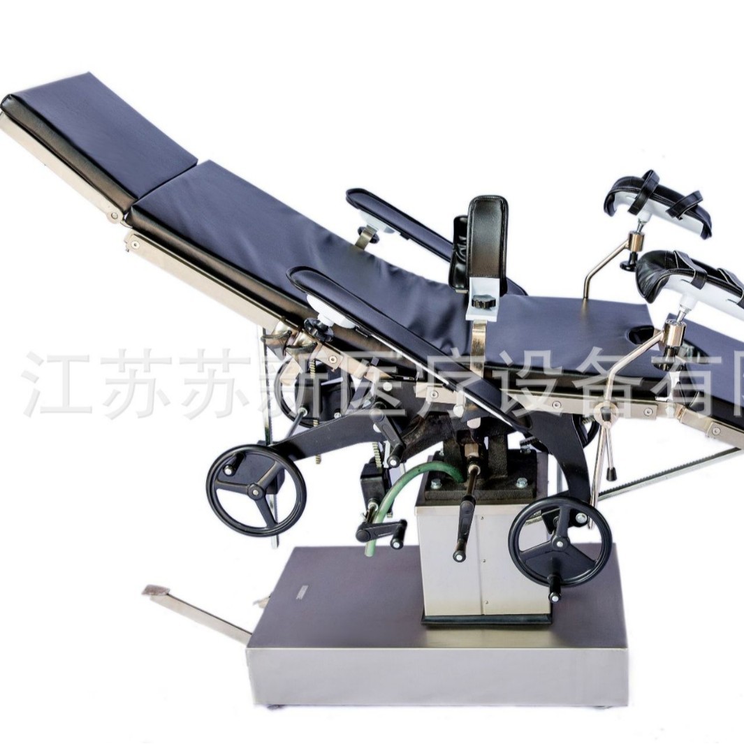 Mechanical Hydraulic Operating Table Cross-Border Examination and Treatment Table Head Side Operation Manual Surgical Bed