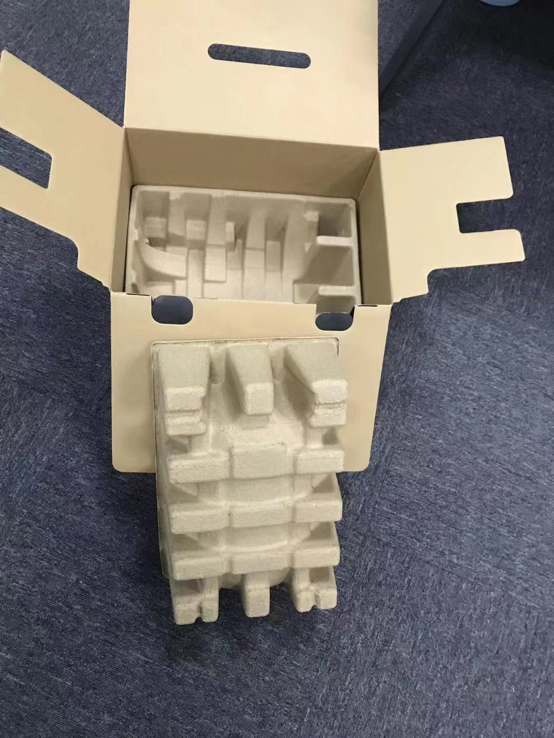 Chongqing Manufacturer Customized Pulp Molded Packaging Tray Digital Appliance Hardware Accessories Packaging Biodegradable Built-In Tray