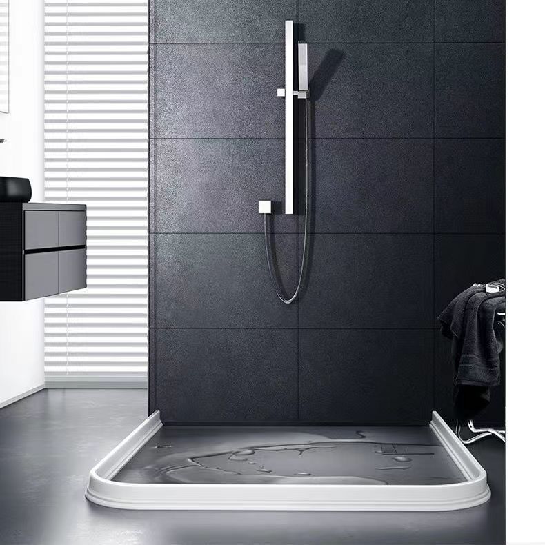 Self-adhesive bathroom water retaining strip wet and dry separation water retaining strip bathroom water retaining strip waterproof strip floor water retaining strip