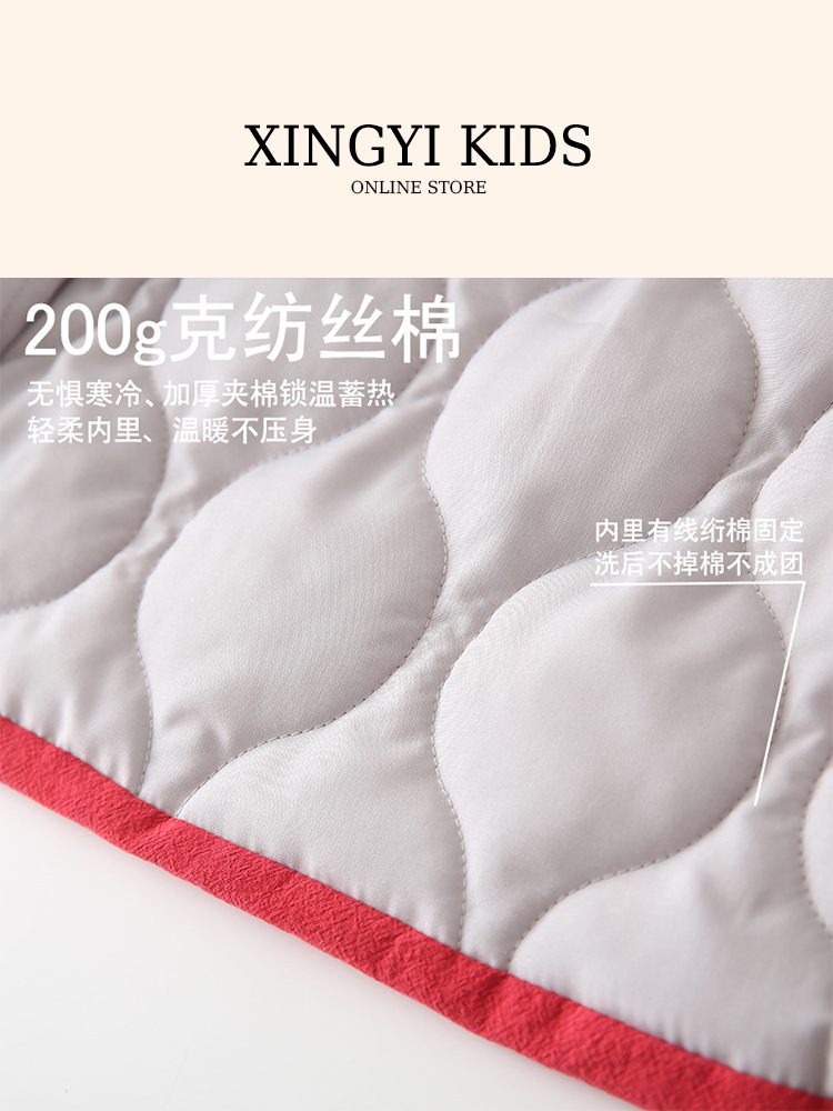 Chinese-style Hanfu Boys' New Year Festive Baby Suit Cotton Winter New Year Greeting Suit Children's Tang Suit