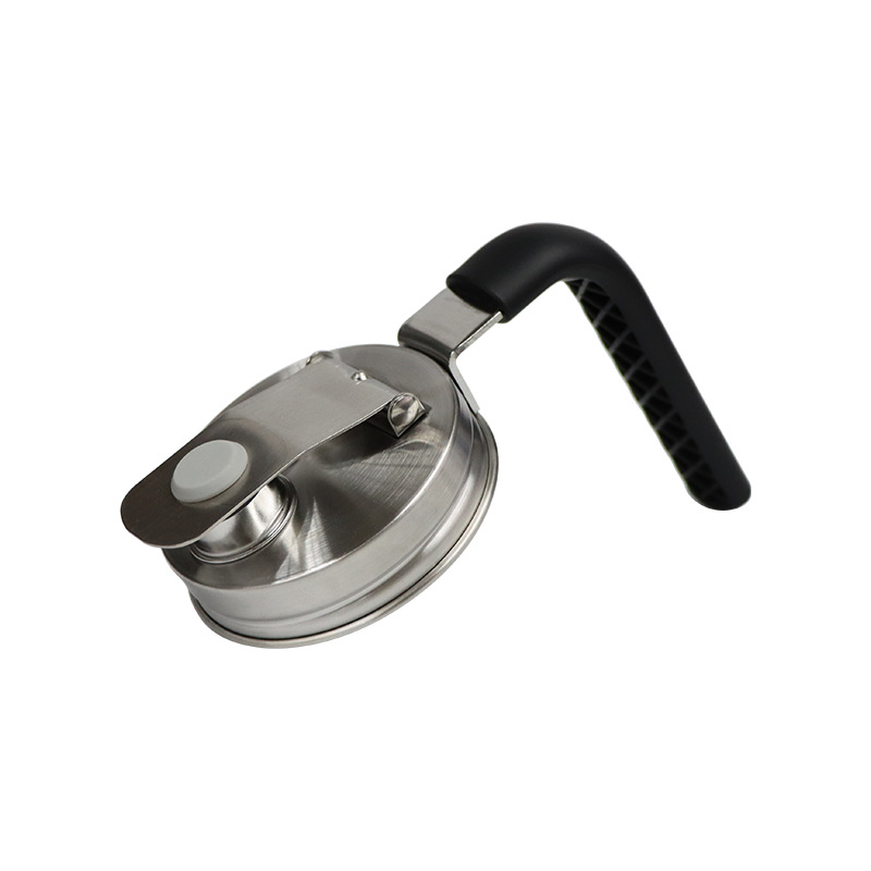 Amazon's Best-Selling 304 Stainless Steel Handle Lid Cold Brew Coffee Pot Lid Mason Lid Fcm Certified Mason Jar Lid