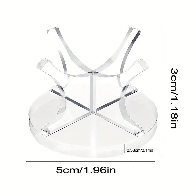 Cross-Border Exclusive Acrylic Baseball Display Rack, Display Rack, Storage Rack, Ball Desktop Display Rack