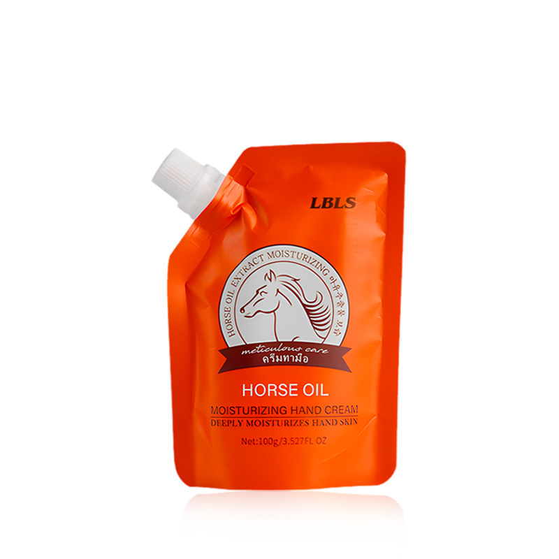 Cross-Border Lbls Horse Oil Moisturizing Hand Cream Improves Dryness and Frost Cracking, Moisturizing and Hydrating Hand Care Cream